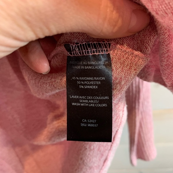 Lily Morgan | Pink Long Sleeve Top - Picture 5 of 7